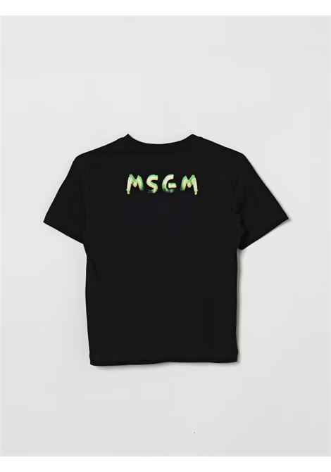 T-shirt con logo MSGM KIDS | S6MSJUTH003110